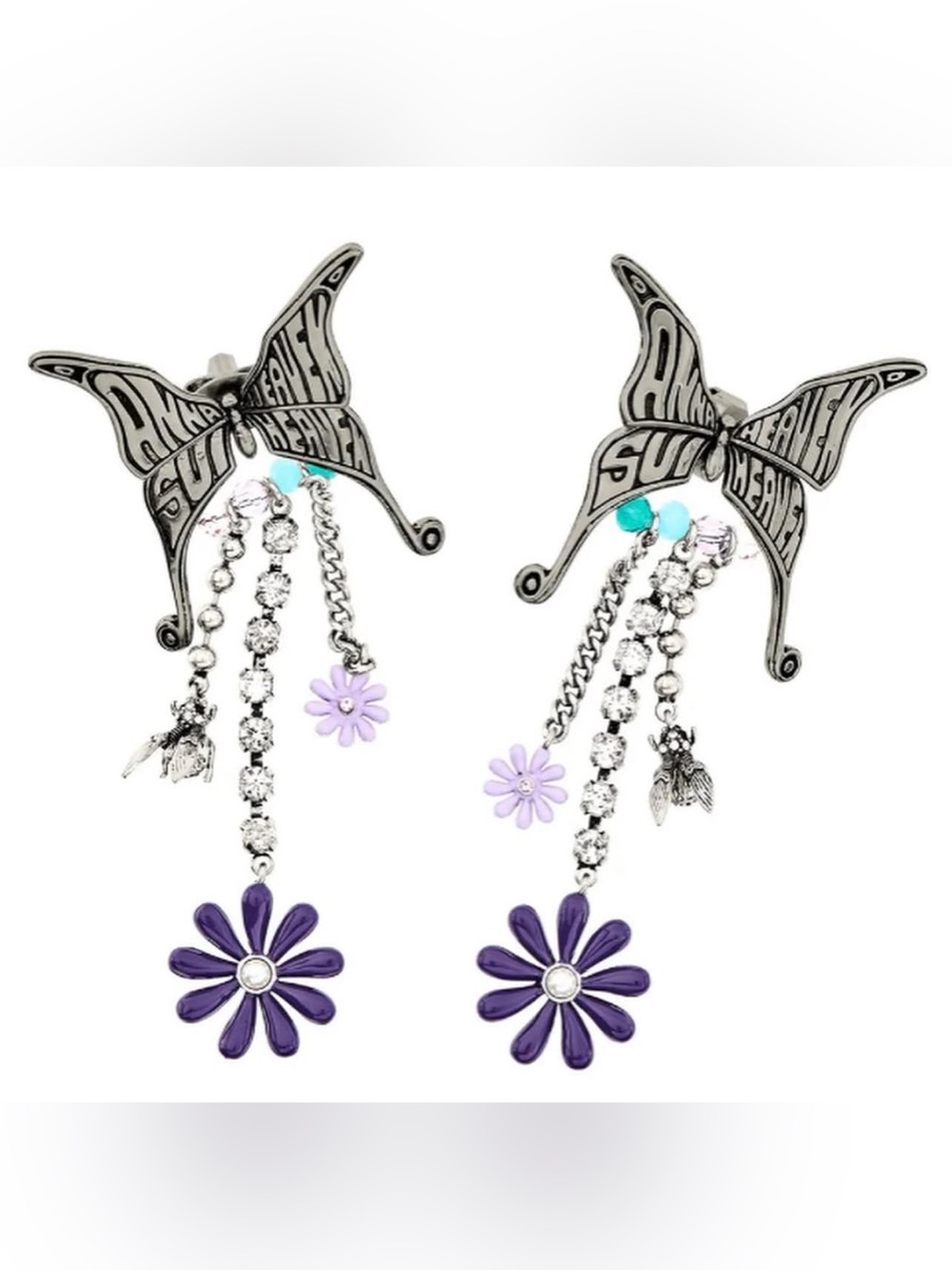 Anna Sui X Heaven by Marc Jacob’s butterfly earrings